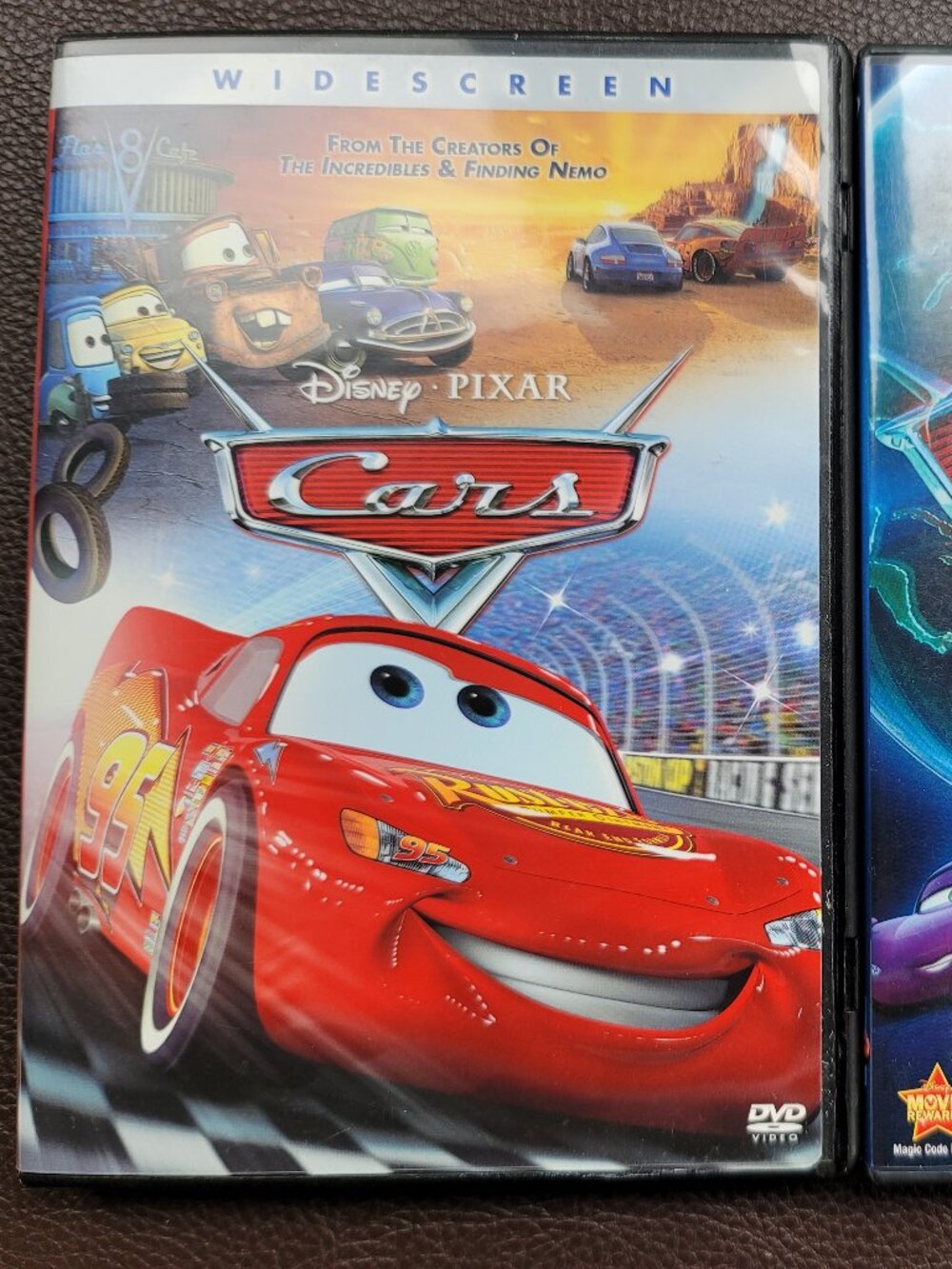 Disney Pixar Cars and Cars 2 DVDs
